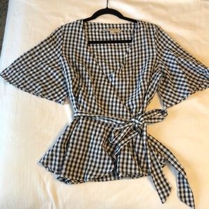 LOFT Wrap-Front Top
